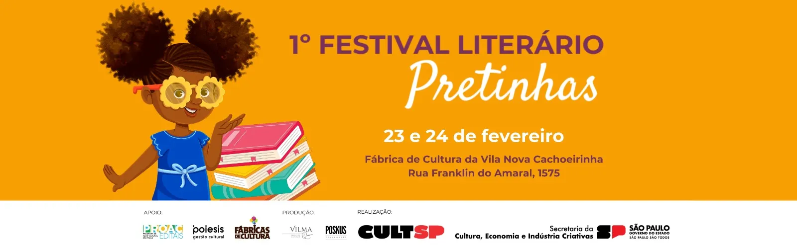 1° Festival Literário Pretinhas destaca escritoras negras