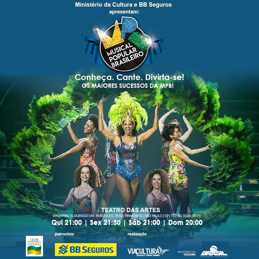 Adriana Lessa no espetáculo MPB