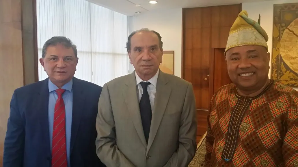 CÂMARA DE COMÉRCIO E INDÚSTRIA BRASIL NIGÉRIA TEM AUDIÊNCIA COM O MINISTRO DAS RELAÇÕES EXTERIORES
