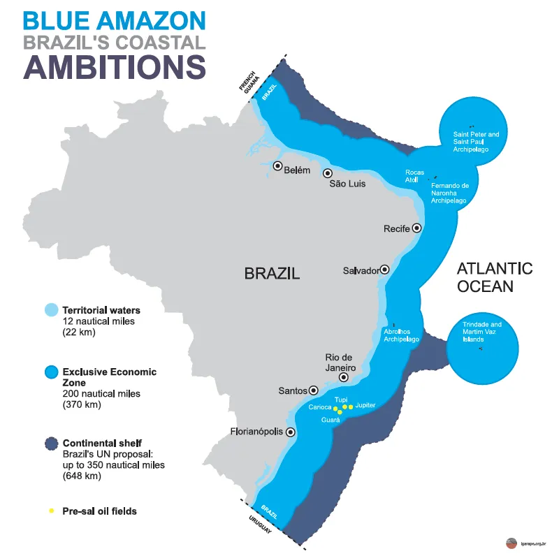 Amazônia Azul: Brasil confirma sua influência do outro lado do Atlântico