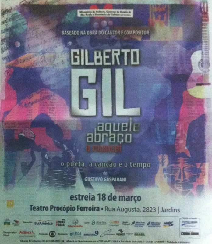 Aquele abraço no Gilberto Gil