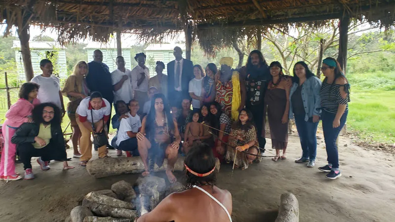 Cerca de 9 segmentos de Povos e comunidades tradicionais recebem o consul da África do Sul