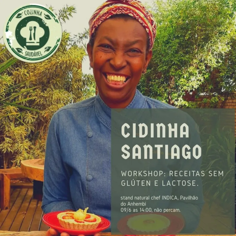 Cidinha Santiago na Natural Tech São Paulo