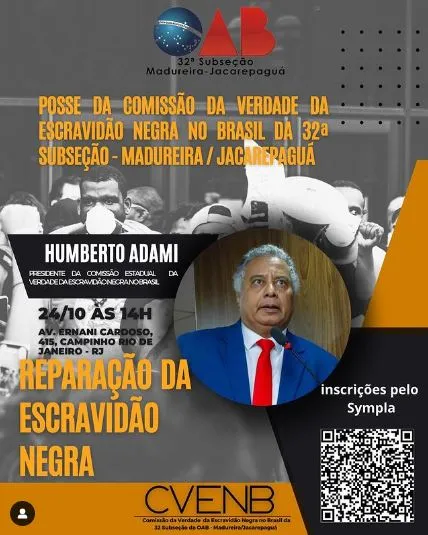 Comissão da Verdade da Escravidão Negra no Brasil inicia atividades com cerimônia e palestra