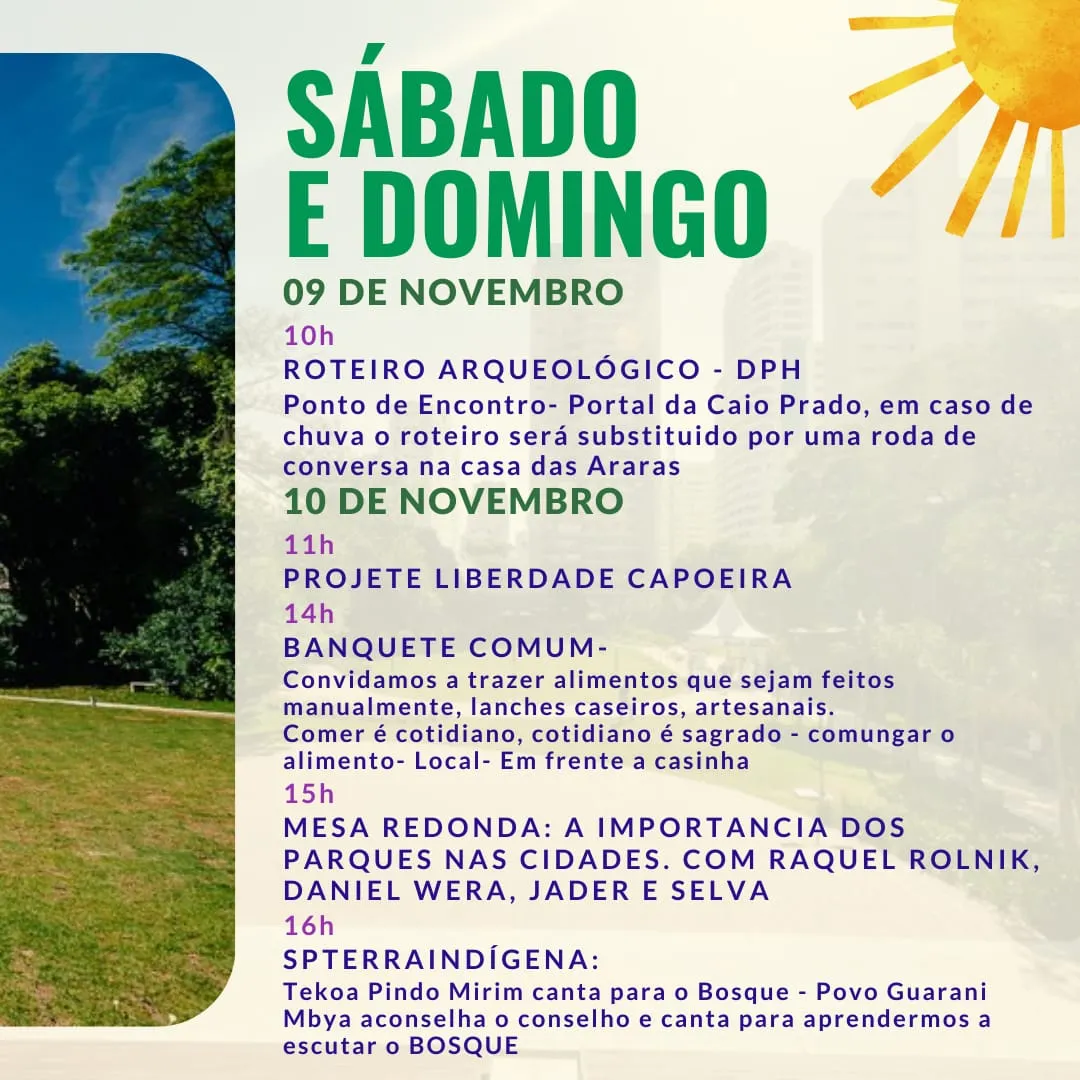 Construção Memorial Coletiva: “História Viva de Defesa e Consolidação do Parque Augusta”