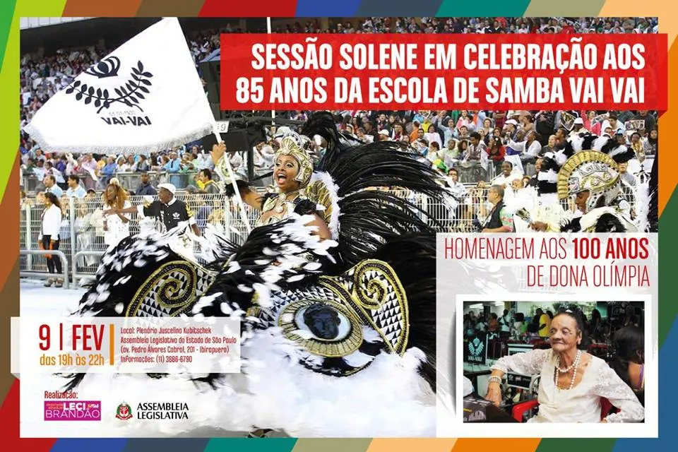 CONVITE SESSÃO SOLENE 85 ANOS VAI VAI