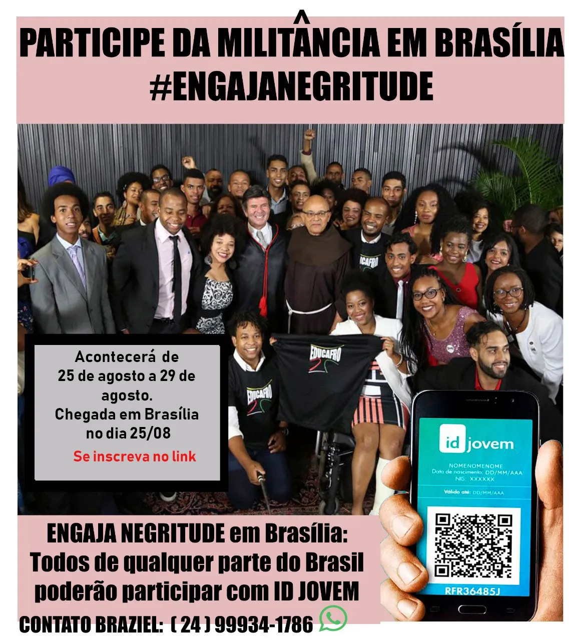 Engaja Negritude em Brasilia