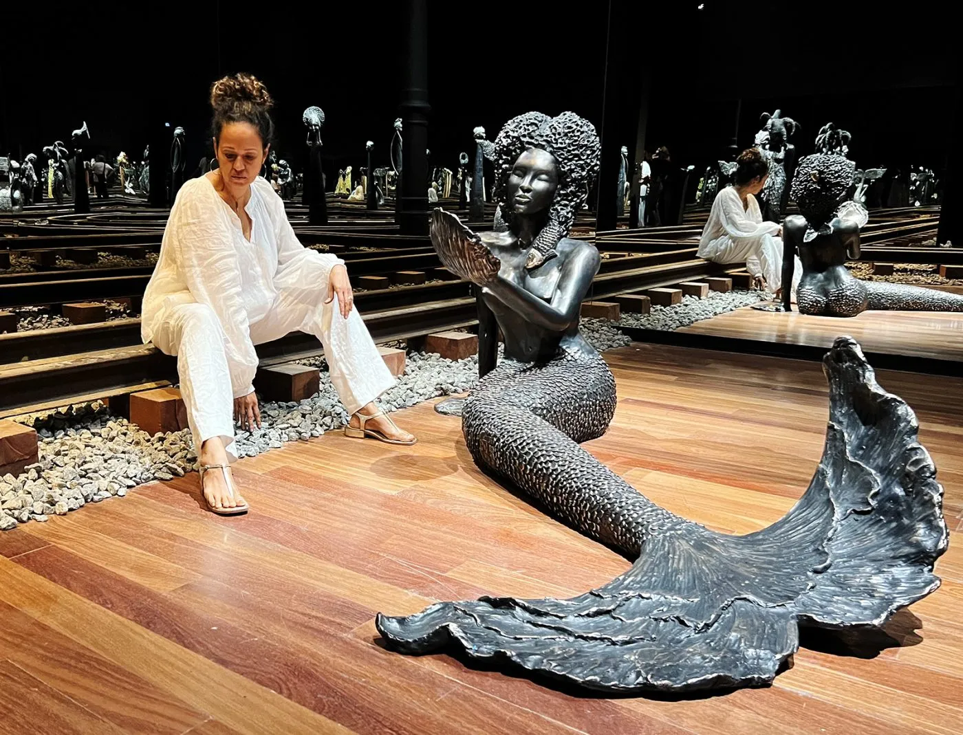 Nádia Taquary e suas poderosas representações das mulheres negras