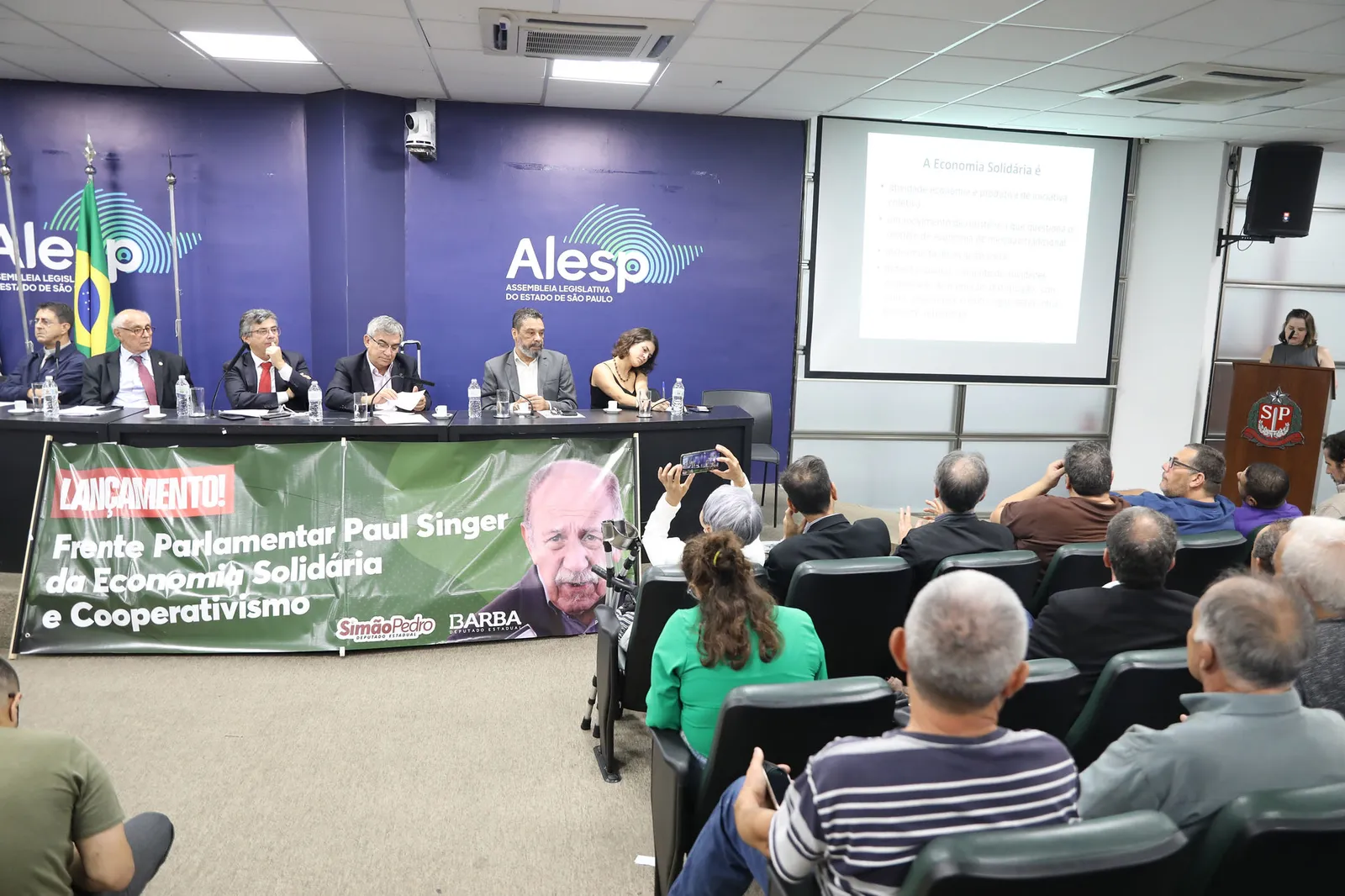 Frente Parlamentar Paul Singer promove evento histórico em defesa da economia solidária e cooperativismo