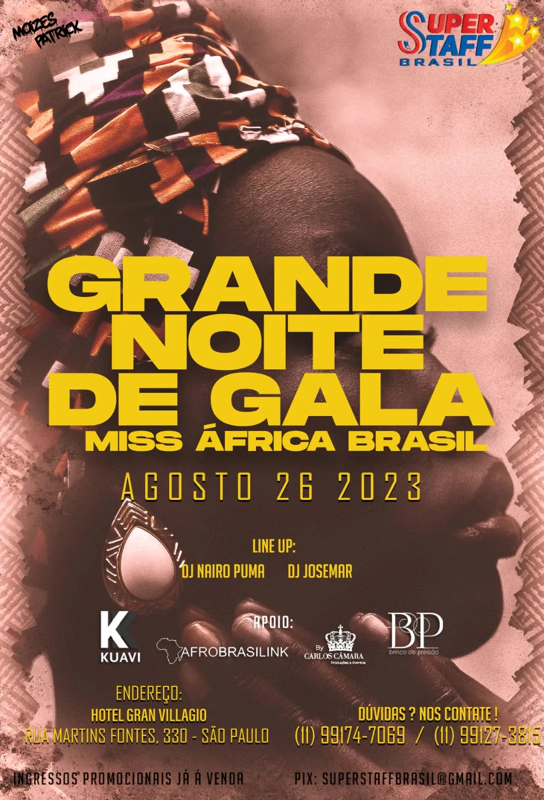 Grande Noite de Gala Miss África Brasil