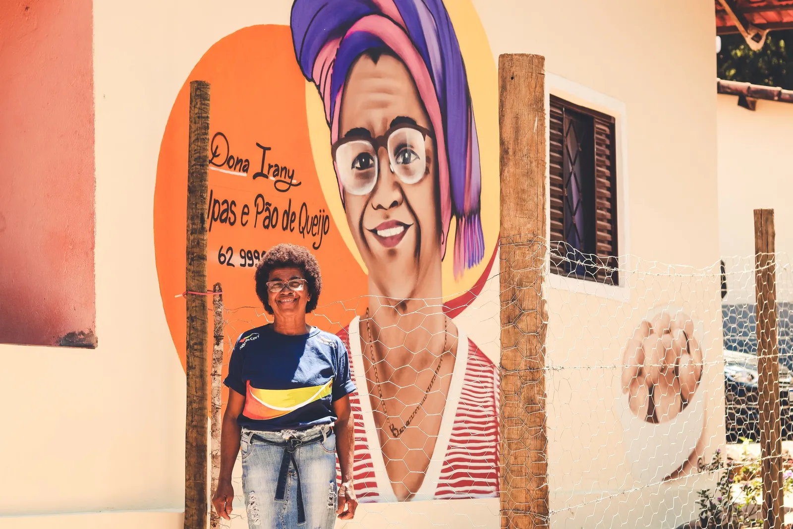 Movimento Tudo de Cor, da Coral, participa com suas cores de transformação da Comunidade Quilombola do Povoado Moinho, em Goiás