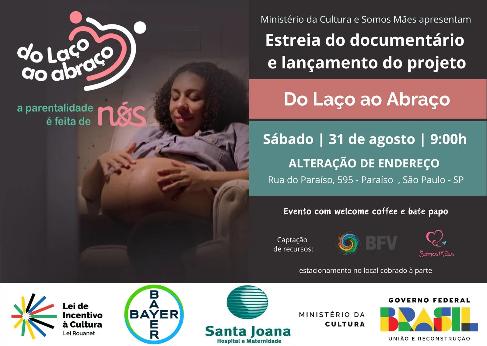 MUDANÇA DE ENDEREÇO DA ESTREIA – Documentário que retrata a pluralidade das famílias será lançado em agosto