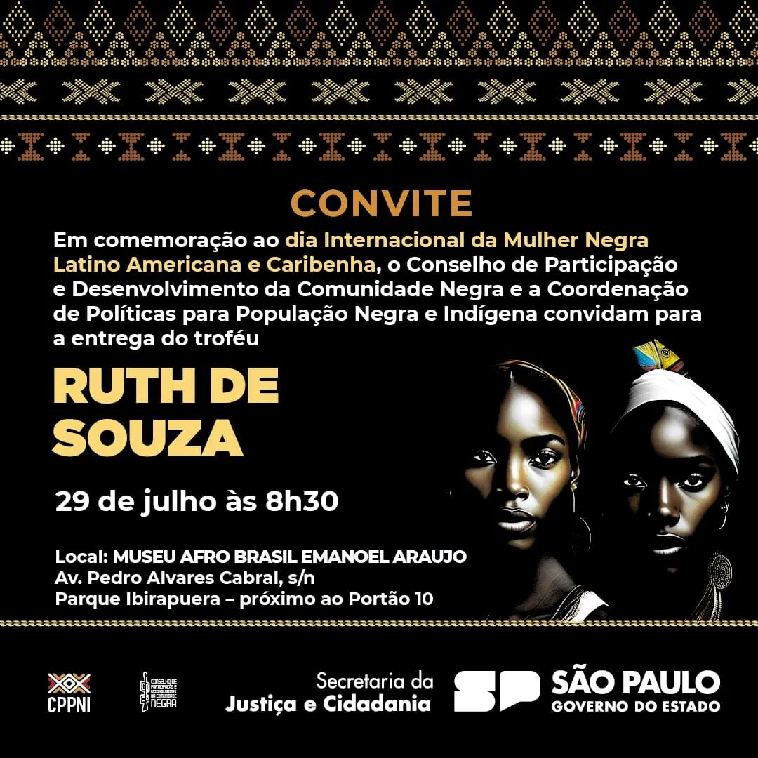 Museu Afro Brasil Emanuel Araújo Celebra Dia Internacional da Mulher Negra Latino-Americana e Caribenha