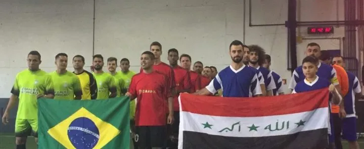 Nacionalidades e esperança em campo