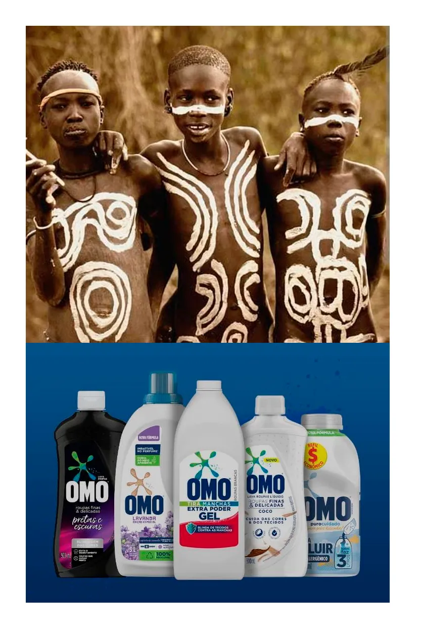 O Omo e o Sabão Omo, onde está a sujeira?