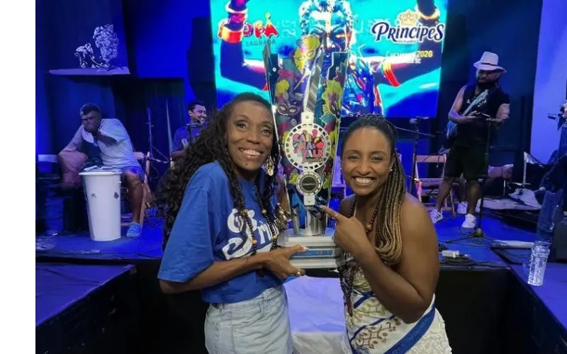 Carnaval Joinville 2026 - Príncipes do Samba campeã - as presidentes