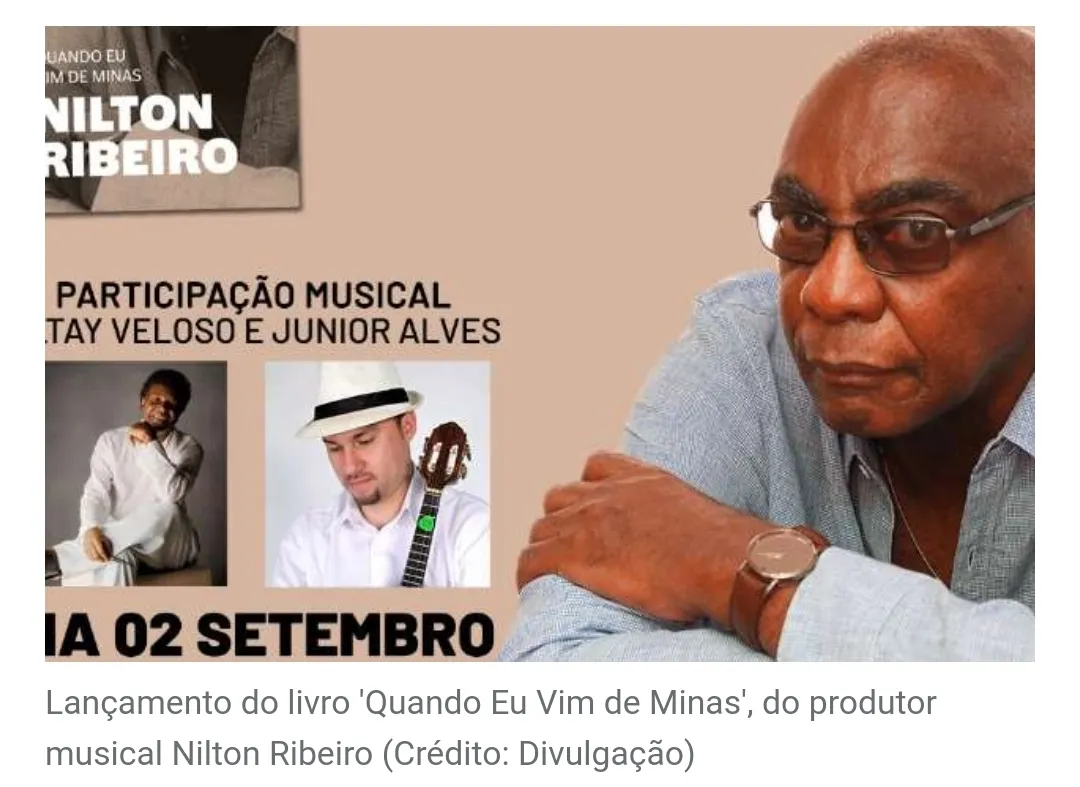 Produtor musical Nilton Ribeiro lança autobiografia com shows no Centro Cultural Vergueiro