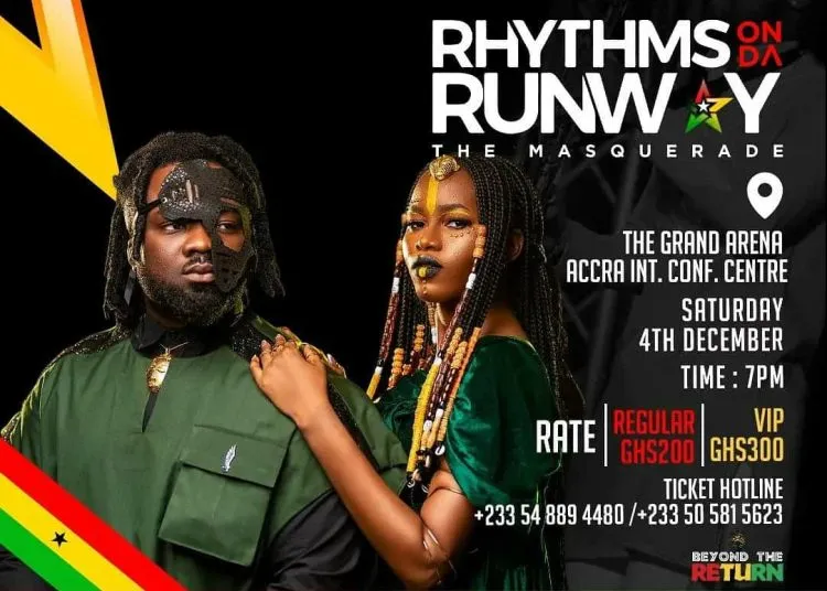 Rhythms On Da Runway ‘The Masquerade’ em Ghana.