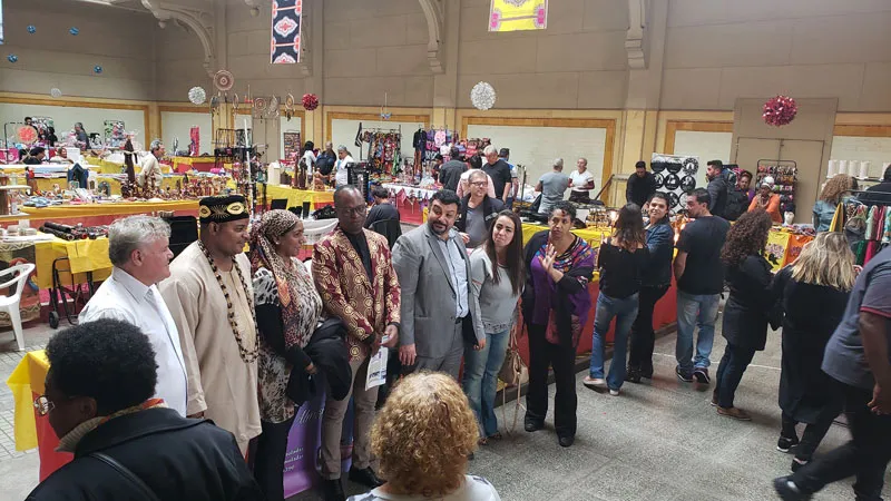 Semana África em São Paulo inicia-se na Feira do Sindiartes