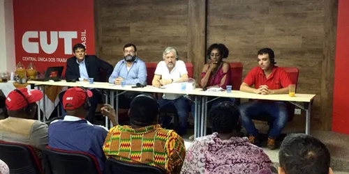 Sindicalistas brasileiros realizam cooperação com namibianos