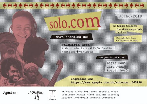 Solo artístico nas emoções de Valquiria Rosa