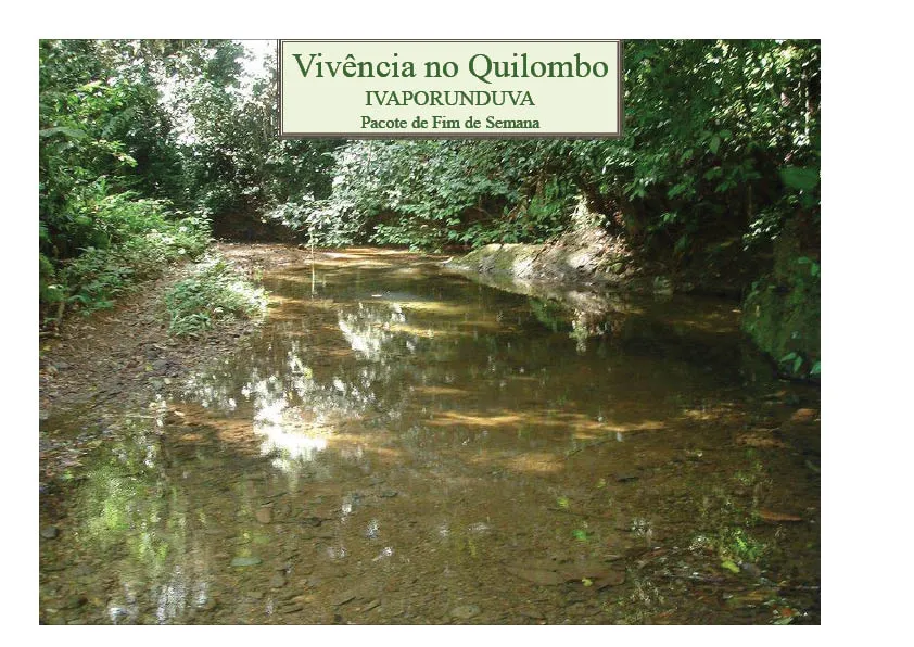 Turismo Quilombola – Ivaporunduva