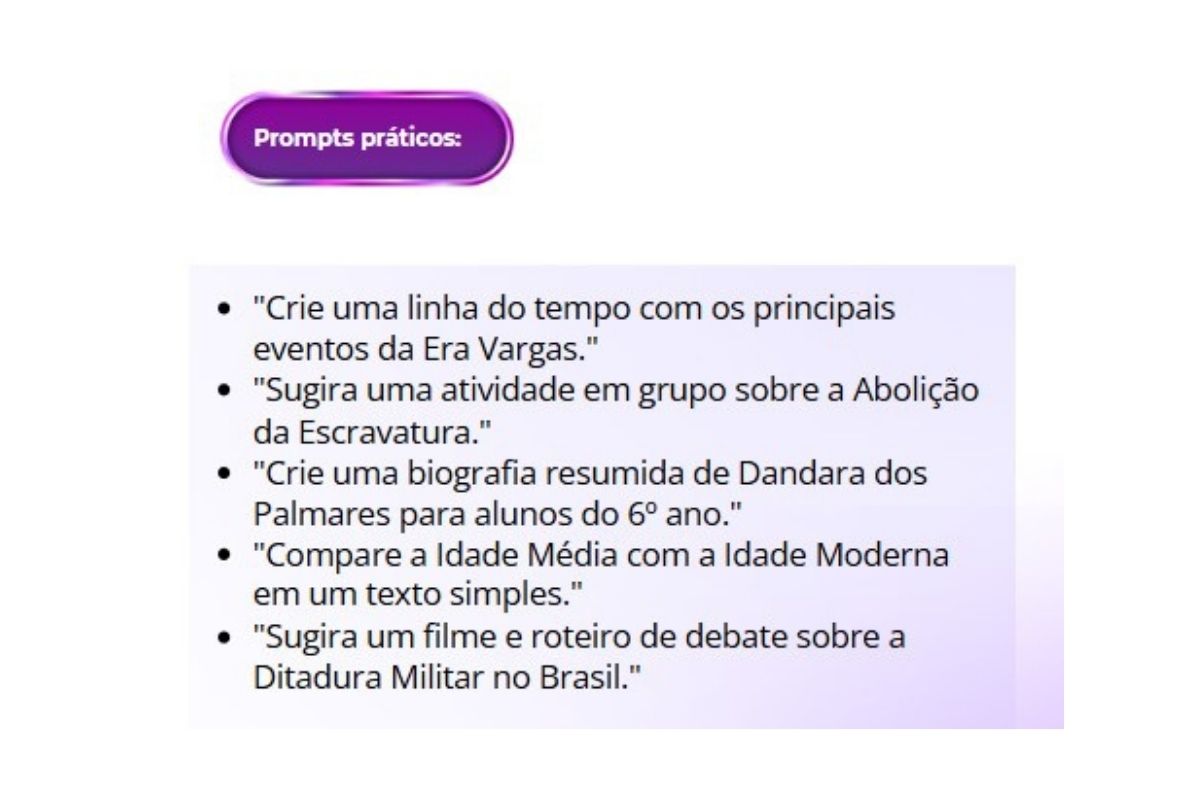 exemplos prompts