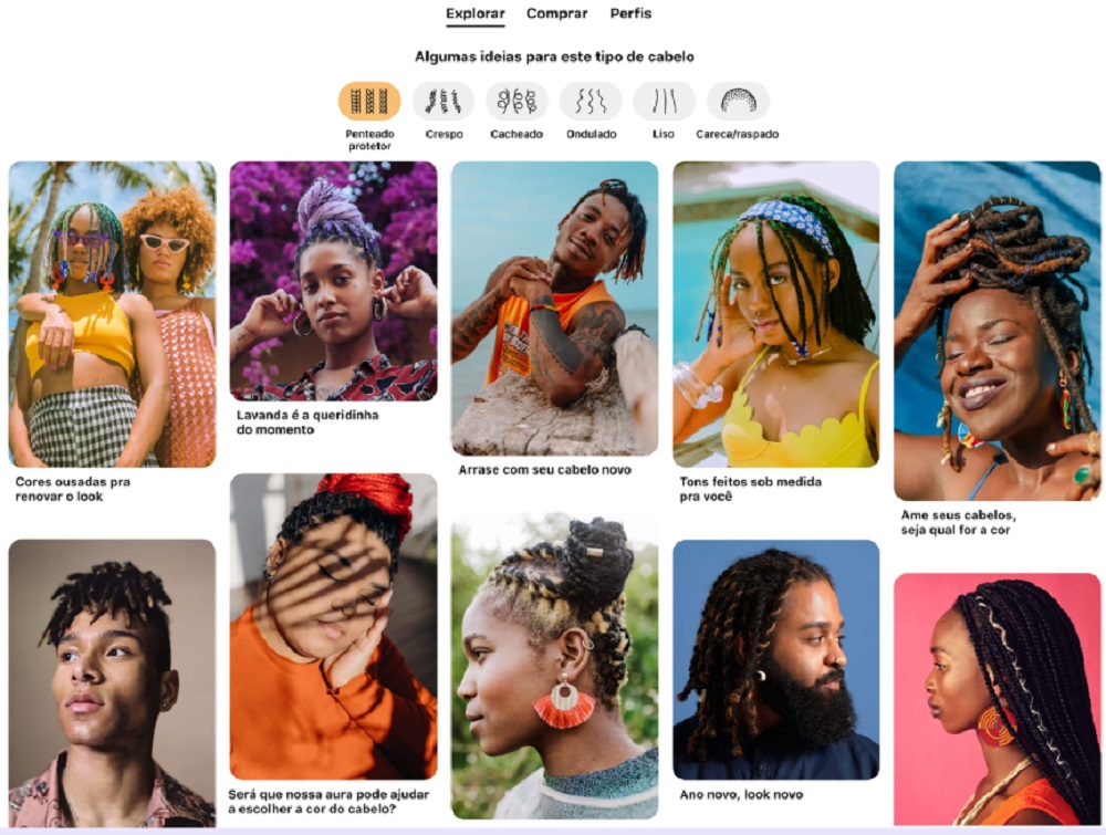 Hair pattern BR 1