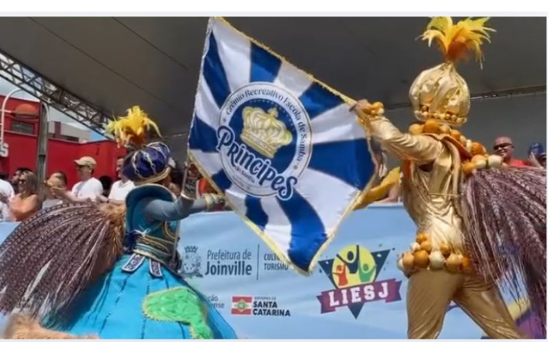 Carnaval Joinville 2026 - Príncipes do Samba campeã