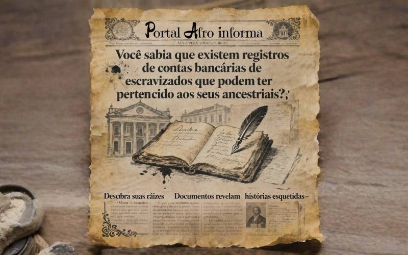contas bancárias de pessoas escravizadas - Portal Afro